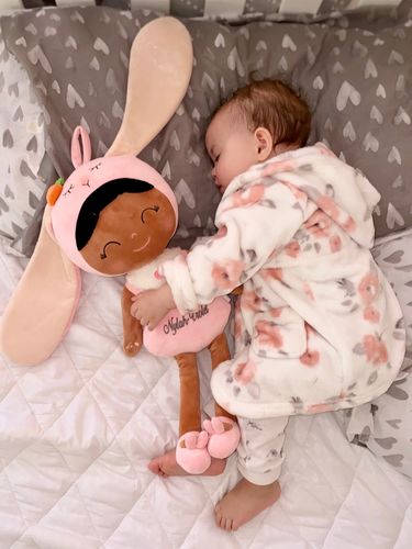 Customer photo review of Personalized Bunny Leyadoll with Gift Bag - 2 Skin Tones
