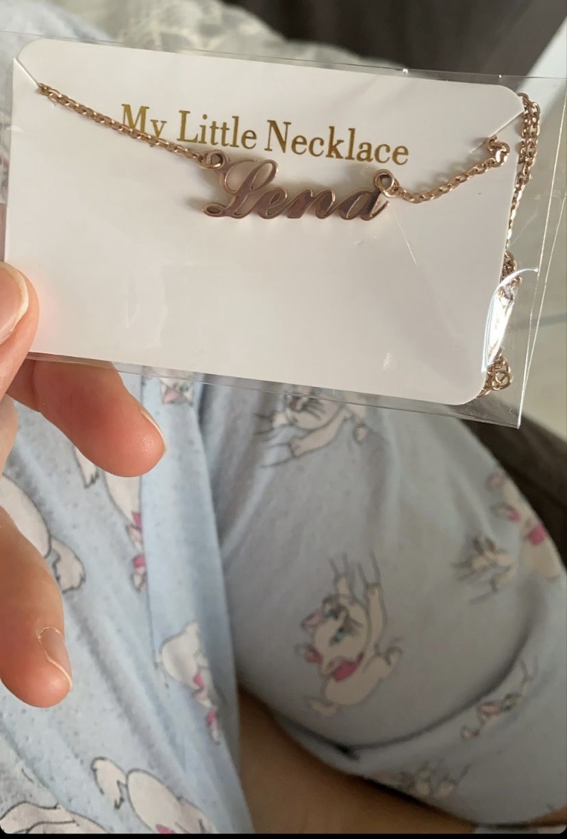 Customer photo review of Collier Prénom Style Classique