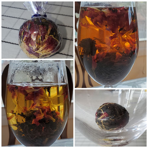 Customer photo review of Mixed Scented Tea 手工混合花茶-纯花茶+红茶花茶 (20粒1袋/Pack)