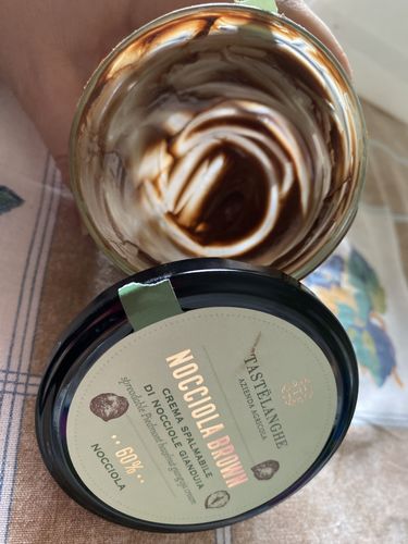 Customer photo review of 1 vaso Crema di Nocciole Piemonte IGP delle Langhe 200g
