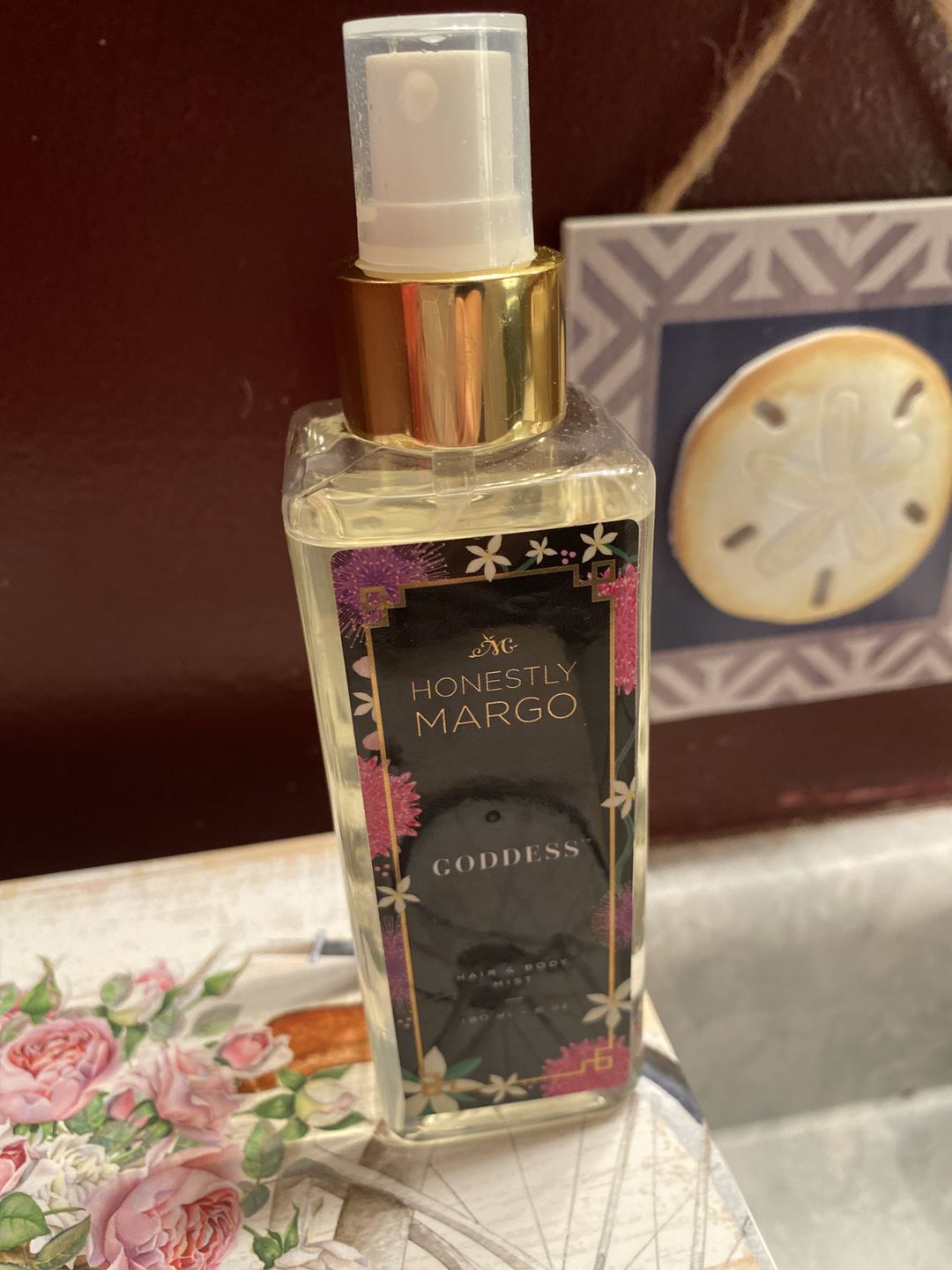 Customer photo review of Goddess Hair & Body Mist