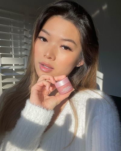 Customer photo review of Pink Pearl Illuminating Eye Cream