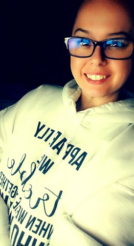 Customer photo review of Trouble When We're Together Winter Apparel