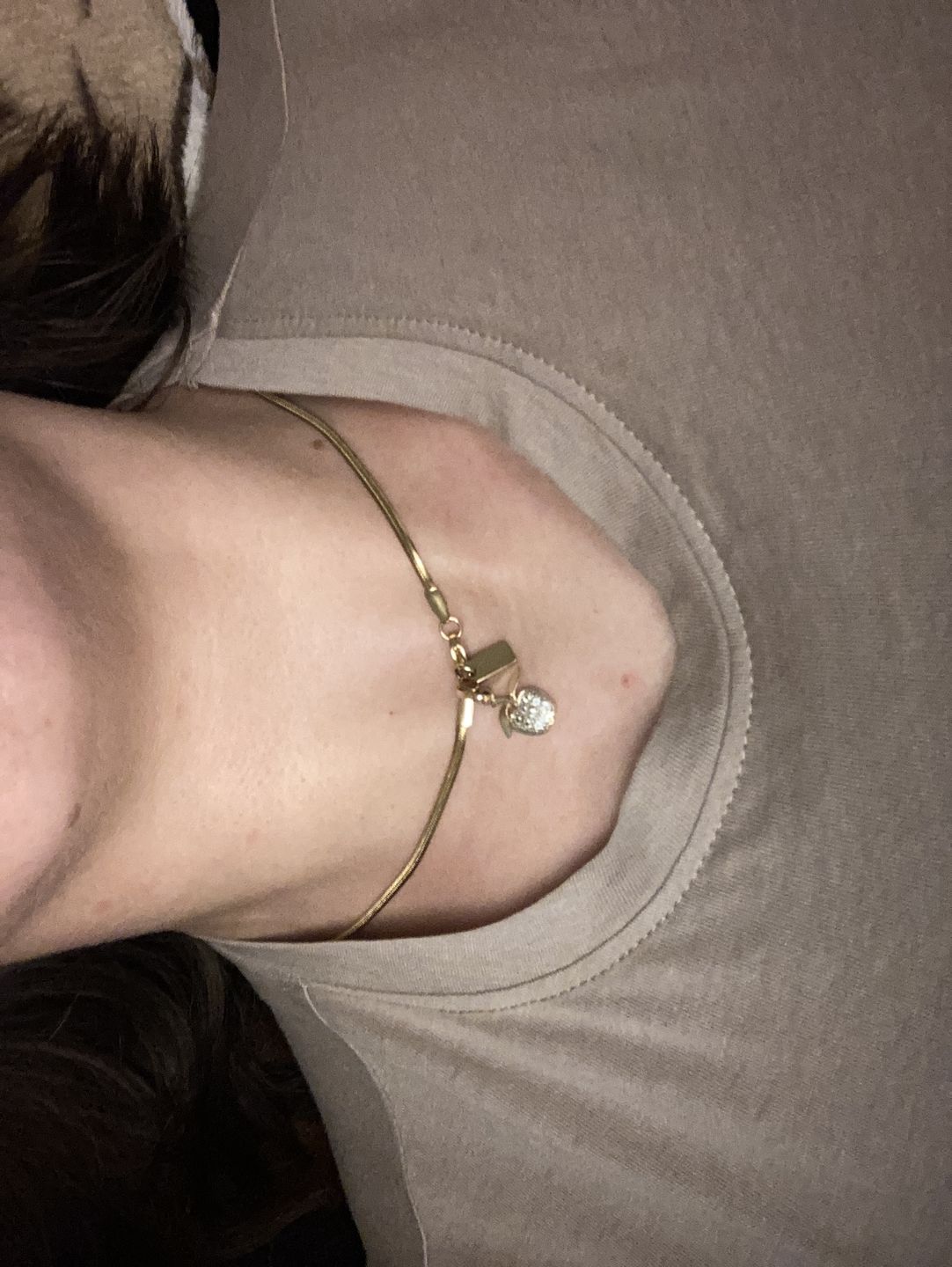 Customer photo review of Manasa necklace (length selection)
