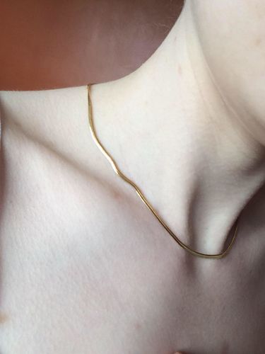 Customer photo review of Manasa necklace (length selection)