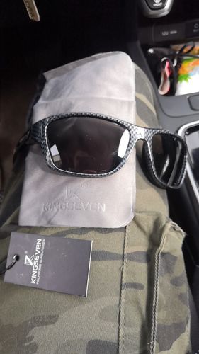 Customer photo review of Polarized Lens UV400 Sunglasses