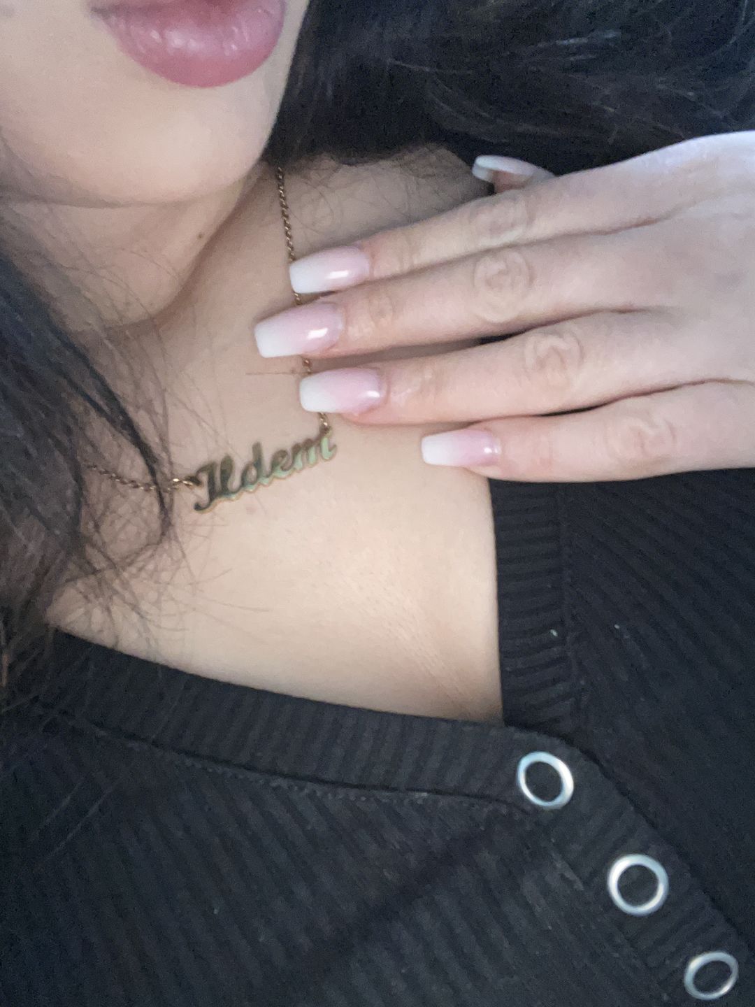 Customer photo review of LOANYA personalisierbare Namenskette