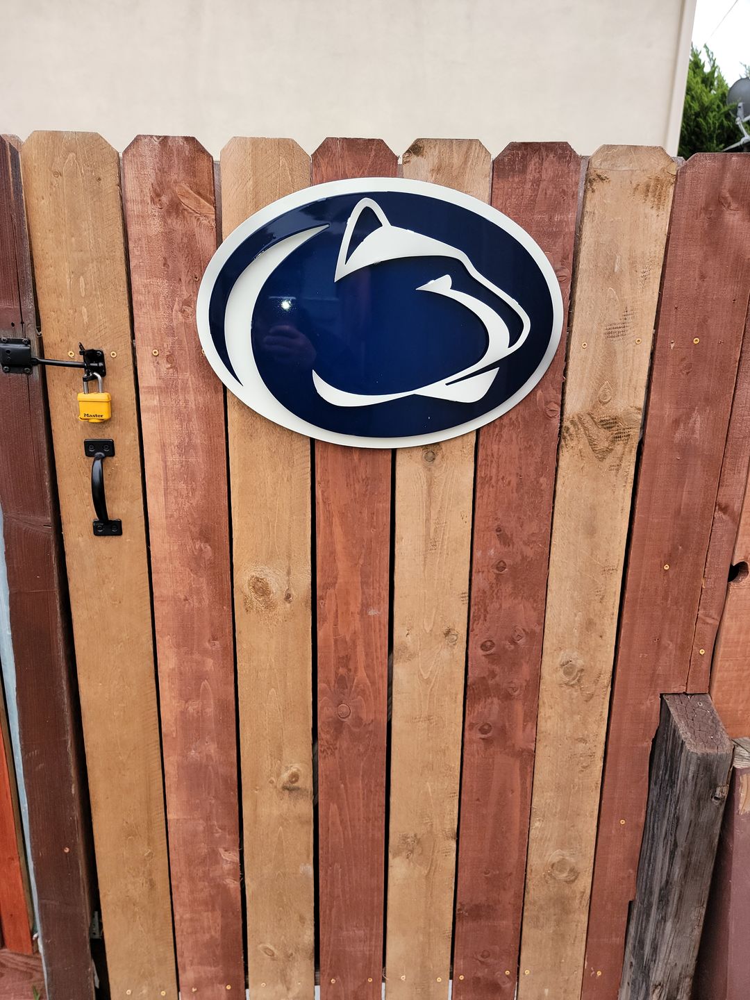 Customer photo review of Penn State University Nittany Lions 3D Artwork 23" x 16"