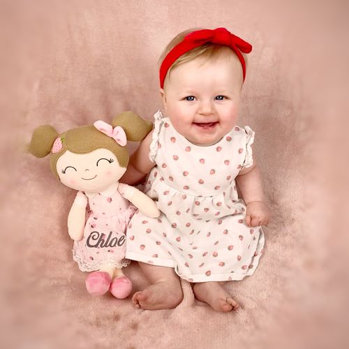 Customer photo review of Personalized Leyadoll (Strawberry) with Gift Bag - 2 Skin Tones