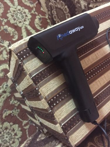 Customer photo review of Achedaway Pro Percussion and Vibration Massager (Black)