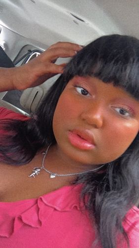 Customer photo review of Angel Cupid Stainless Steel Necklace