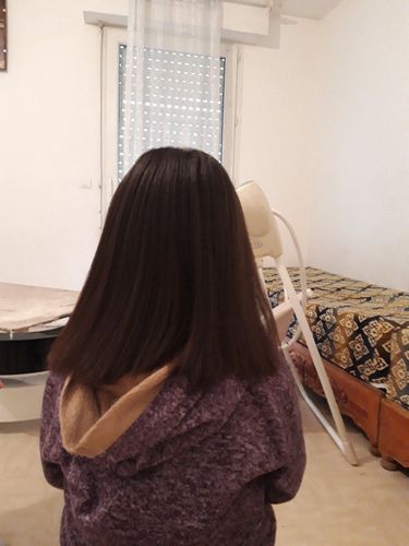 Customer photo review of NOUVELLE: La Brosse Lissante Ionique Professionnelle 3 en 1 HairLissy®