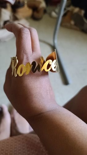 Customer photo review of Namesake Cuff