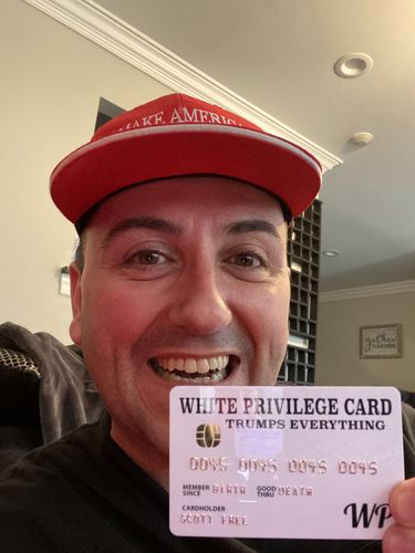 Customer photo review of White Privilege Card
