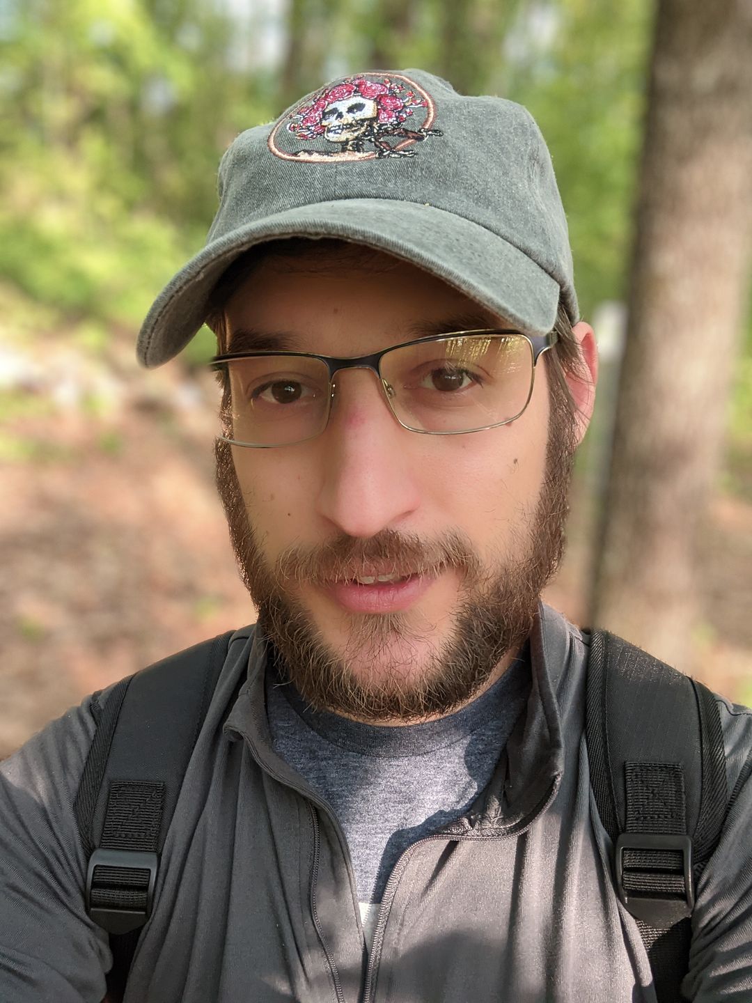 Customer photo review of Grateful Dead Skull and Roses Cap
