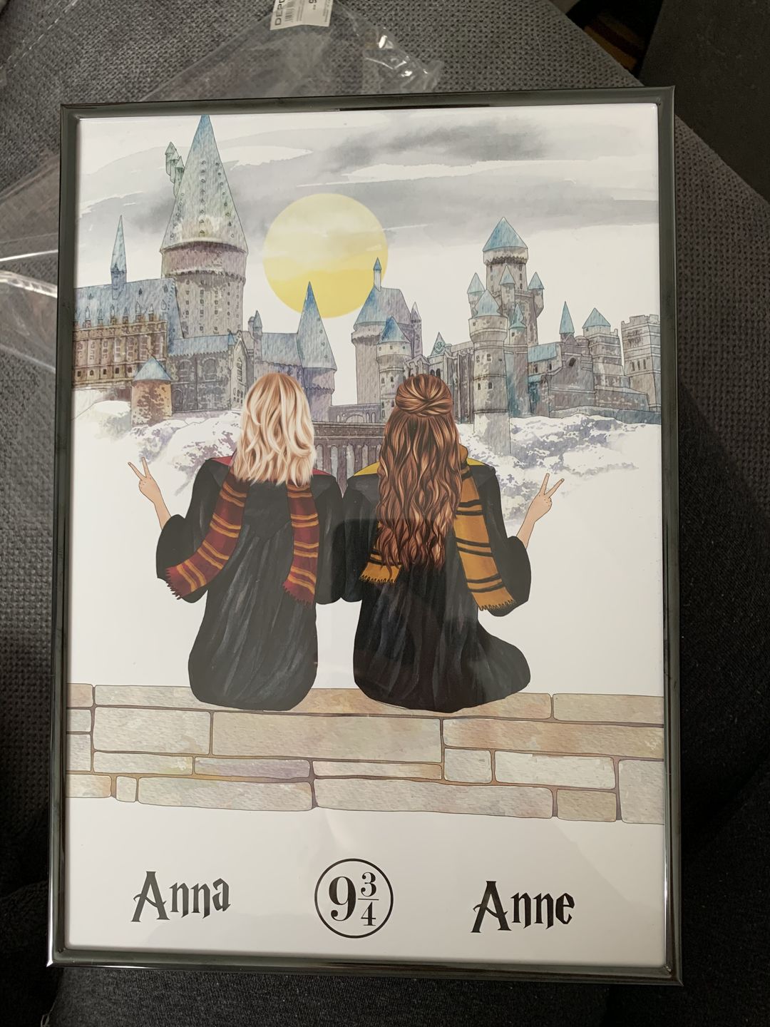 Customer photo review of Zauberinnen/Zauberer - Personalisiertes Poster