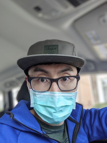 Customer photo review of Big Army Green Camp Hat