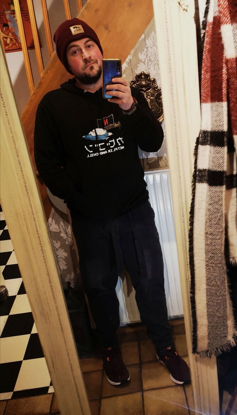 Customer photo review of Oleno Denim Pants