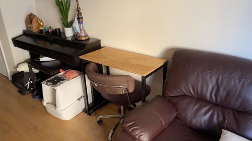 Customer photo review of Escritorio barato MIMA 80 x 40 Negro