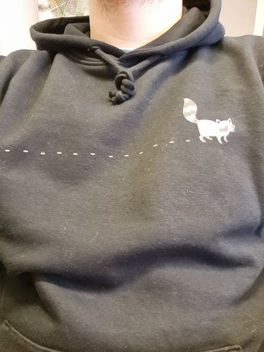 Customer photo review of WASCHBÄR SPUR  - Unisex Organic Hoodie
