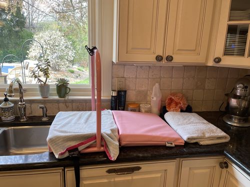 Customer photo review of Shampoo Mat Deluxe