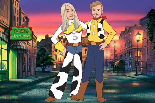 Customer photo review of Autres cartoons personnalisés