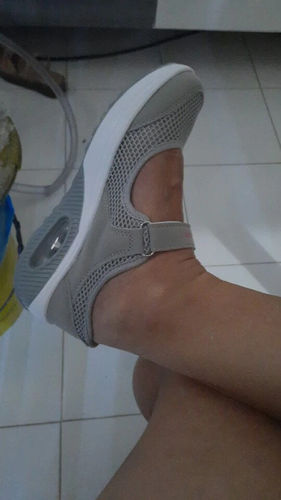 Customer photo review of Kafa™ Women's Stretchable Breathable Lightweight Walking Shoes