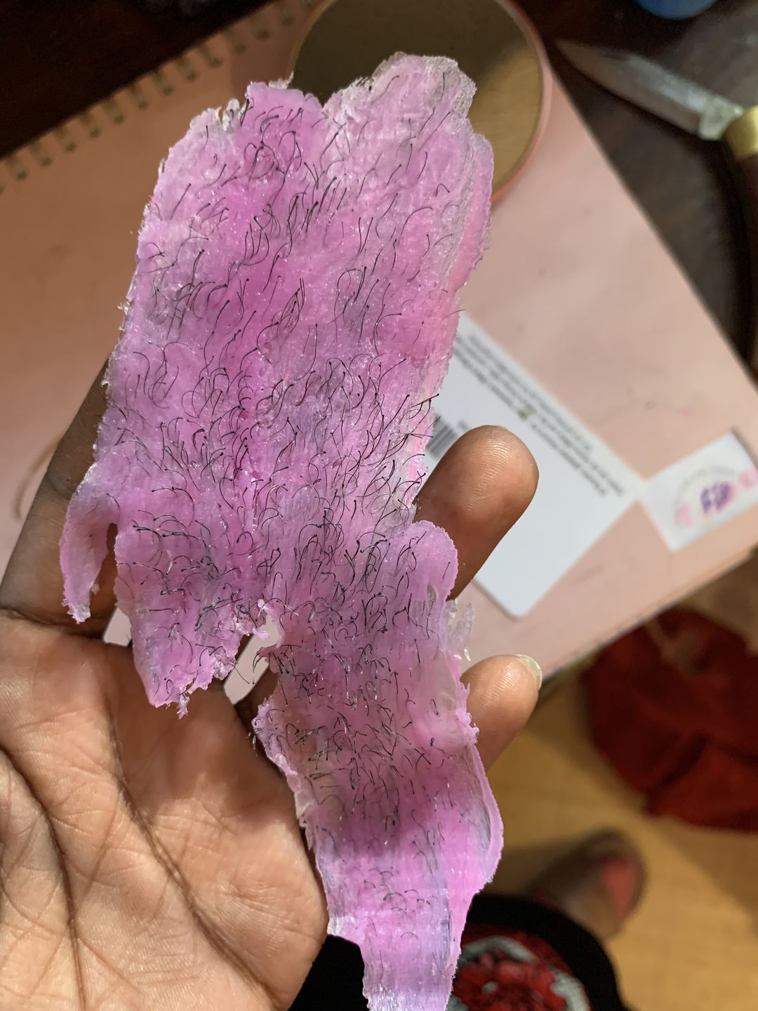Customer photo review of At-Home Signature Series Hair Removal Wax