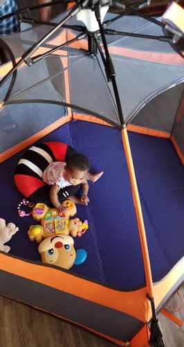 Customer photo review of Pop N' Go® Playpen