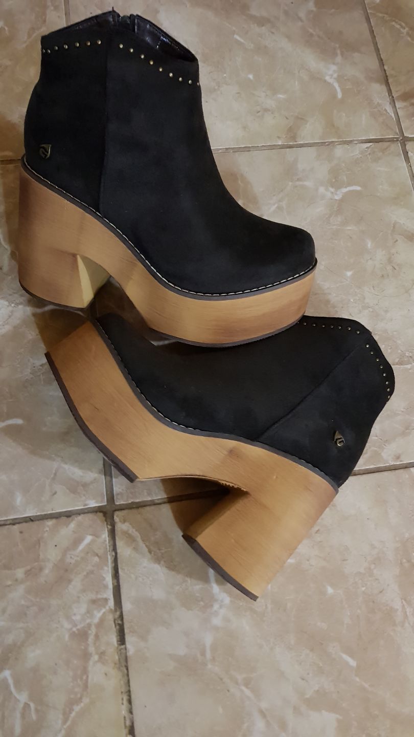 Customer photo review of SANDALIA NEGRA 15662