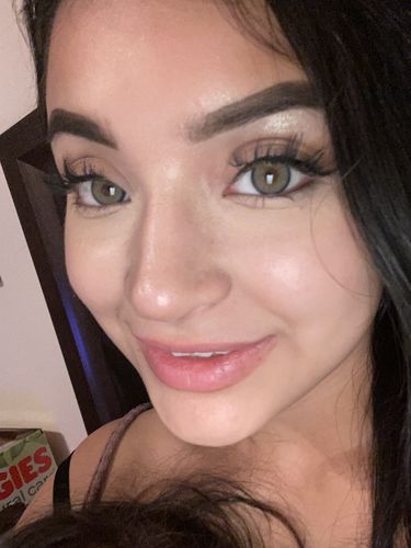 Customer photo review of Neala Green Contact Lenses(12 months wear)