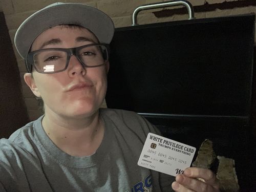 Customer photo review of White Privilege Card