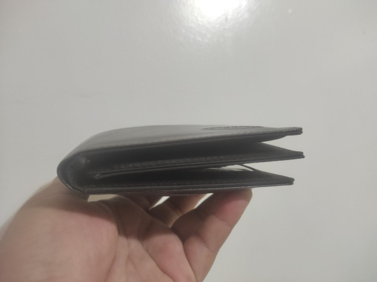 Customer photo review of Leather L-Shape Brown