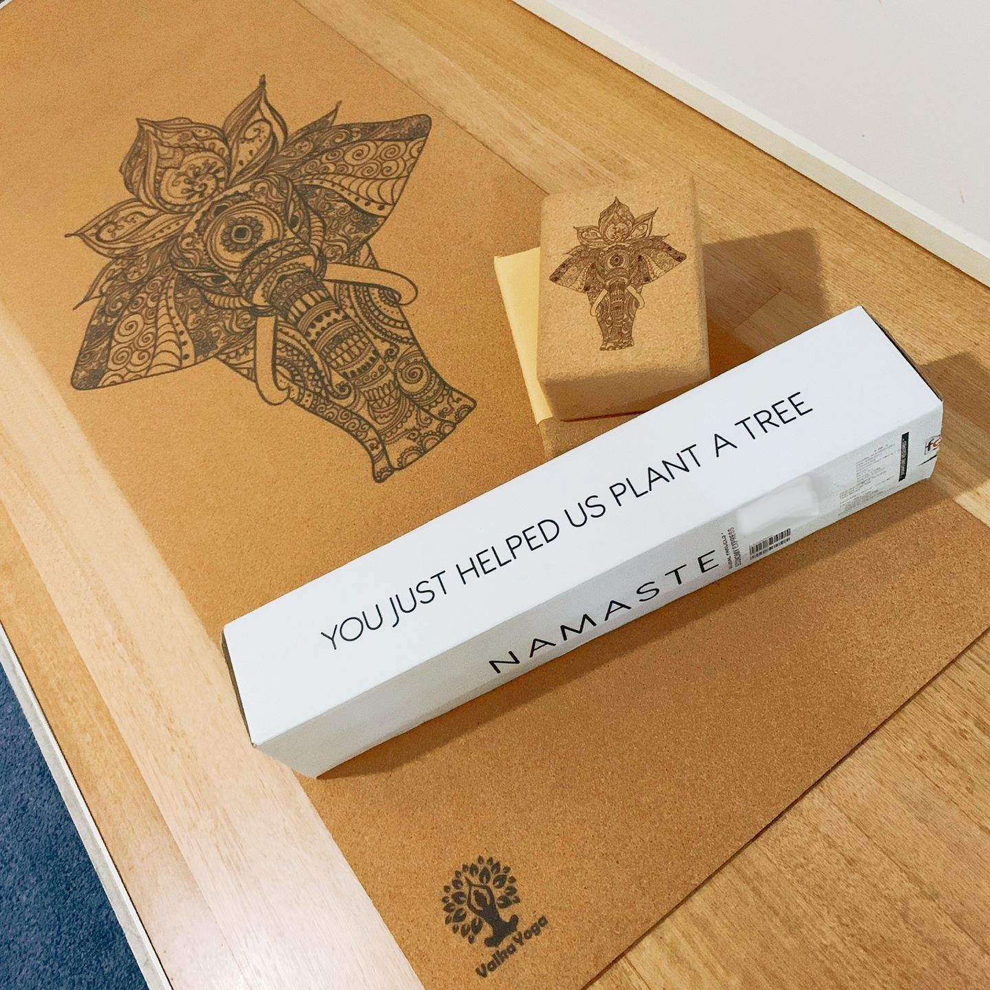 Customer photo review of Elephant Yoga Mat
