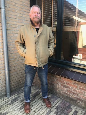 Customer photo review of 1940s US Navy N-1 Deck Jacket - Cost-effective Version