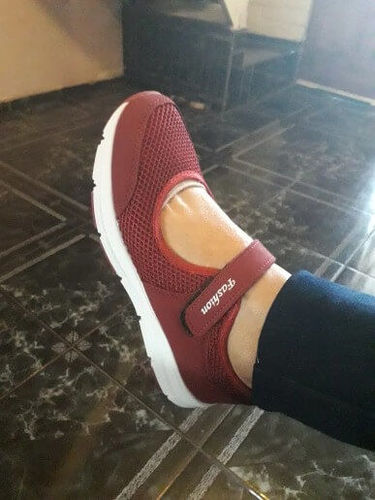 Customer photo review of Kafa™ Women's Stretchable Breathable Lightweight Walking Shoes