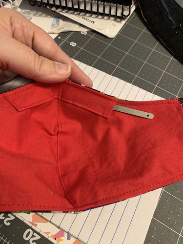 Customer photo review of Mask Insert - Straight - 100 Count