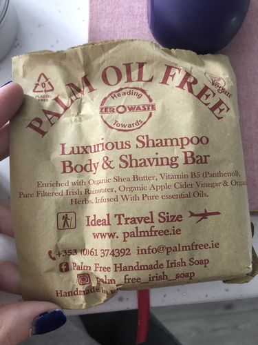 Customer photo review of Medicated Shampoo, Body & Shaving Bar