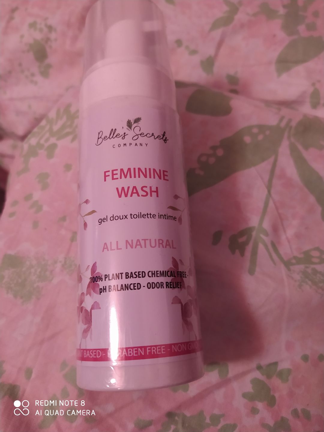 Customer photo review of Natural Yoni Wash