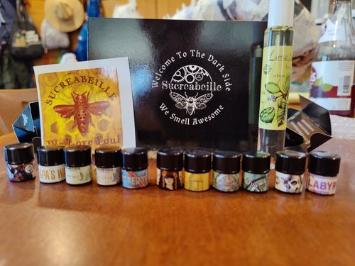 Customer photo review of Set of 5 1ml sample vials