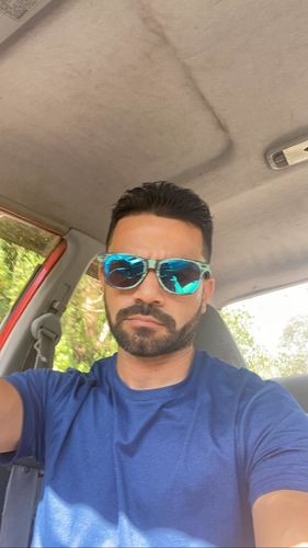 Customer photo review of Dashed Blue