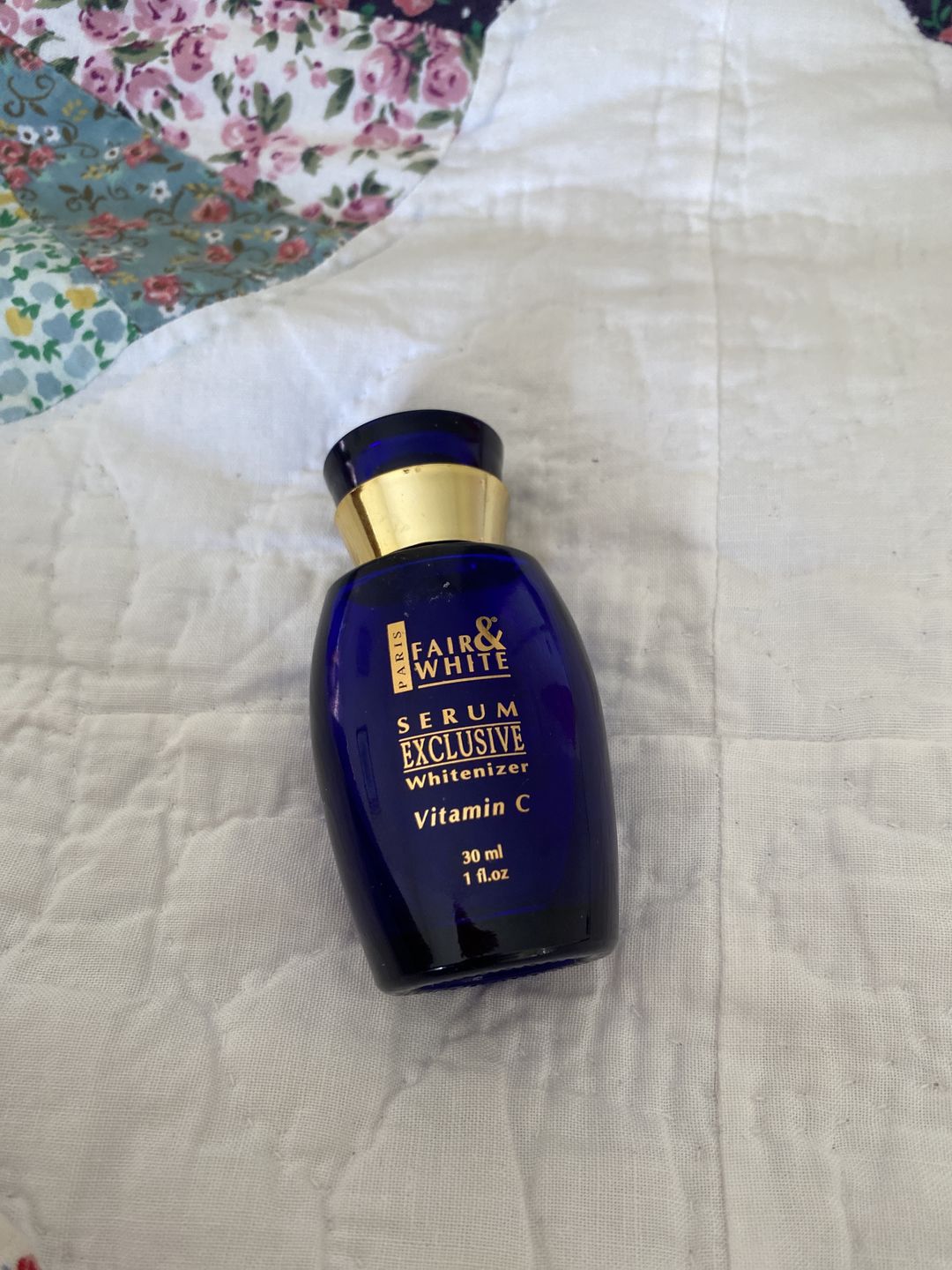 Customer photo review of Fair and White Exclusive Whitenizer Serum with Pure Vitamin "C" 30 ml / 1 fl oz