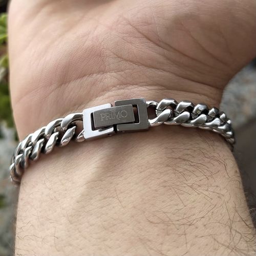 Customer photo review of Bracciale Miami - Silver 10mm