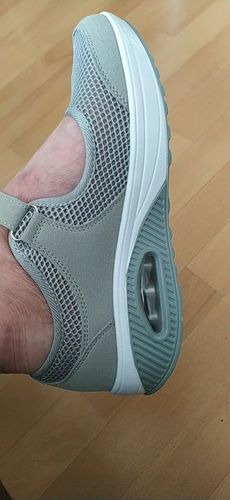Customer photo review of Kafa™ Women's Stretchable Breathable Lightweight Walking Shoes