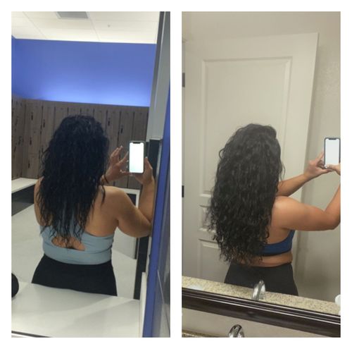 Customer photo review of Spiral Lightest Blonde 110G