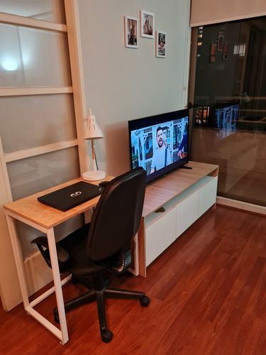 Customer photo review of Escritorio industrial MIMA 70 x 40 Blanco