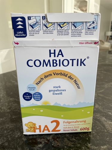 Customer photo review of HiPP HA 2 Hypoallergenic Combiotik Infant Milk Formula Stage 2 (600g), 1 Box