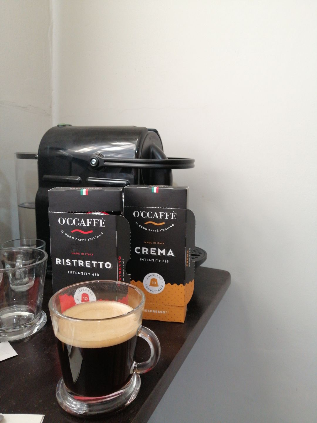 Customer photo review of Pack Occaffe 60 Cápsulas Aluminio Compatibles para Nespresso