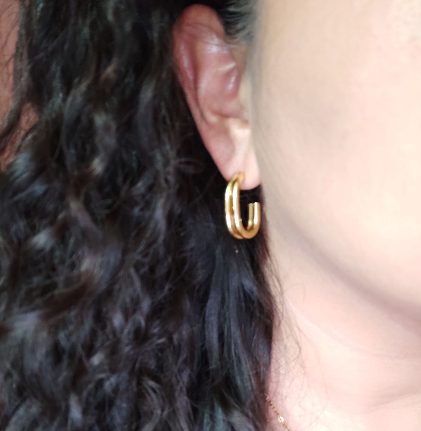 Customer photo review of Aretes Jaydy