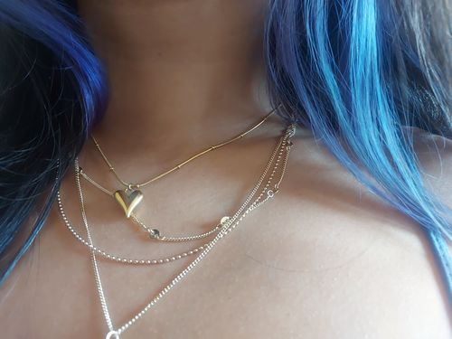 Customer photo review of Juliette necklaces